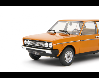 Fiat 131 1600 Mirafiori Special 1974 Arancione - Orange Laudoracing 1:18 Resinemodell (Türen, Motorhaube... nicht zu öffnen!)